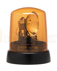 Hella 9.1728.01 Amber PC Lens to suit Hella KL7000 Amber Rotating Beacon