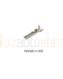TE Connectivity 183025-1/100 SUPERSEAL 1.5 Series, Socket, Crimp, 16 AWG, Tin Plated Contacts (Pack of 100)