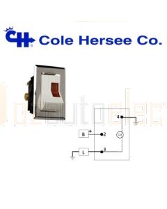 Cole Hersee 56300-09 SPST on/off Illuminated Rocker Switch