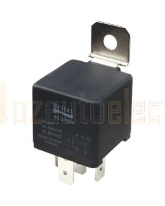 Britax Mini Relay 24V 40amp N/O 5 Pin Resistor Type Removeable Bracket