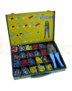 Hella 8284 Professional Terminals Kit with 1000 Terminals