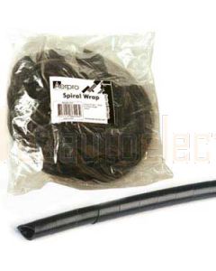Aerpro SLT4 Spiral Cable Rap Range 4-50mm 10 Metre Length Black