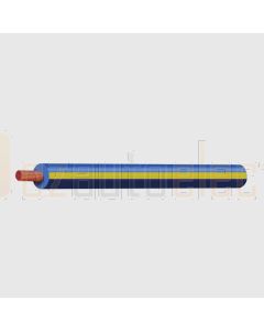 Ionnic TW050-BLU/YLW-500 Blue Thin Wall Cable - Yellow Trace (0.5mm2)