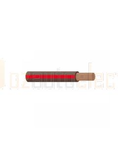Ionnic TW100 BRN/RED-500 Thin Wall Brown Cable - Red Trace (1.0mm2)