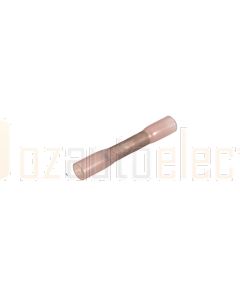 Quikcrimp BSW1/100 Red Heat Shrink Pre-Insulated Butt Splice 0.5 - 1.5mm2 Pack of 100