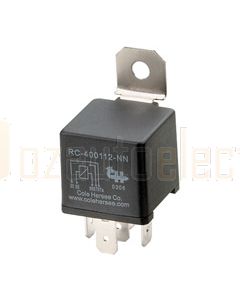 Cole Hersee R2-400112-RN 40A 12V Form 2 Relay, resistor suppression