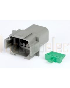 Hella Mining 9.HM4949 8-Way Female DT Connector (Incl. Wedge) - Pack of 5