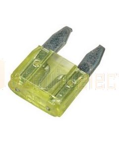 Hella MIning 9.HM4986 Blade Fuse - 20A, Yellow (Pack of 30) 
