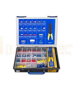 Hella Mining HM8295 Handy Box Crimp Terminal Kit (401 Pieces)