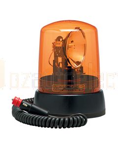 Hella KL7000 Series Amber - Magnetic Mount, Dual Voltage 12/24V DC (12V Globe) (1729)