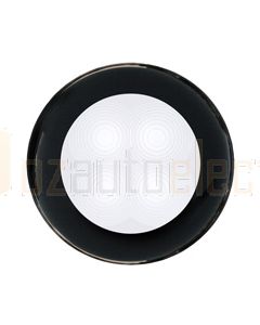 Hella Round LED Courtesy Lamp - White, 24V DC (98050101)