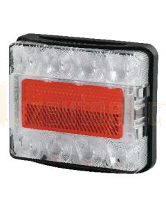 Hella Submersible LED Rear Combination Lamp with Licence Plate Funcion - 6.0m Cable (2395-6M)