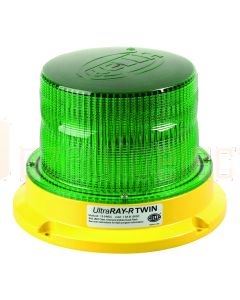 Hella Mining HM500BMAG UltraRAY-R Twin  LED Warning Beacon - Green Direct Mount 