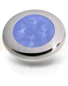 Hella 2XT980502221 Blue LED Round Courtesy Lamp