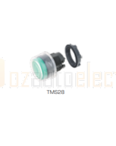 Ionnic TMS27 Green Booted Button - 30mm Momentary