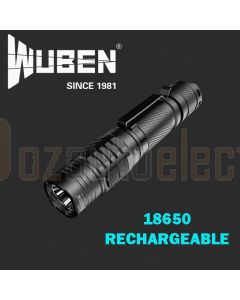 Powa Beam FW-T040R Wuben Rechargeable 18650 Torch 1200Lm