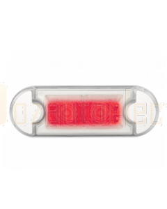 Hella DuraLED® Flush Mount Courtesy Lamp - Low Profile (Red)