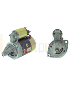 STR HYUNDAI EXCEL MANUAL NEW 12V 8TH  Hyundai, Mitsubishi  4G32, 4G37  Also see 70-6239, For 10mm o/mesh use 70-6104   Specifications Voltage 	12V kW 	0.9kW Teeth 	8TH Rotation 	CW Mount Hole Diameter 	2 x M10 Flange Diameter 	77 Pinion At Rest 	18 Pinion