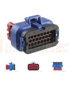 TE Connectivity AMPSEAL 770680-5 23 Circuit Connector Blue