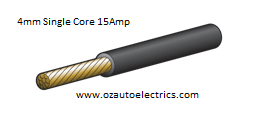 4mm Single Core Cable